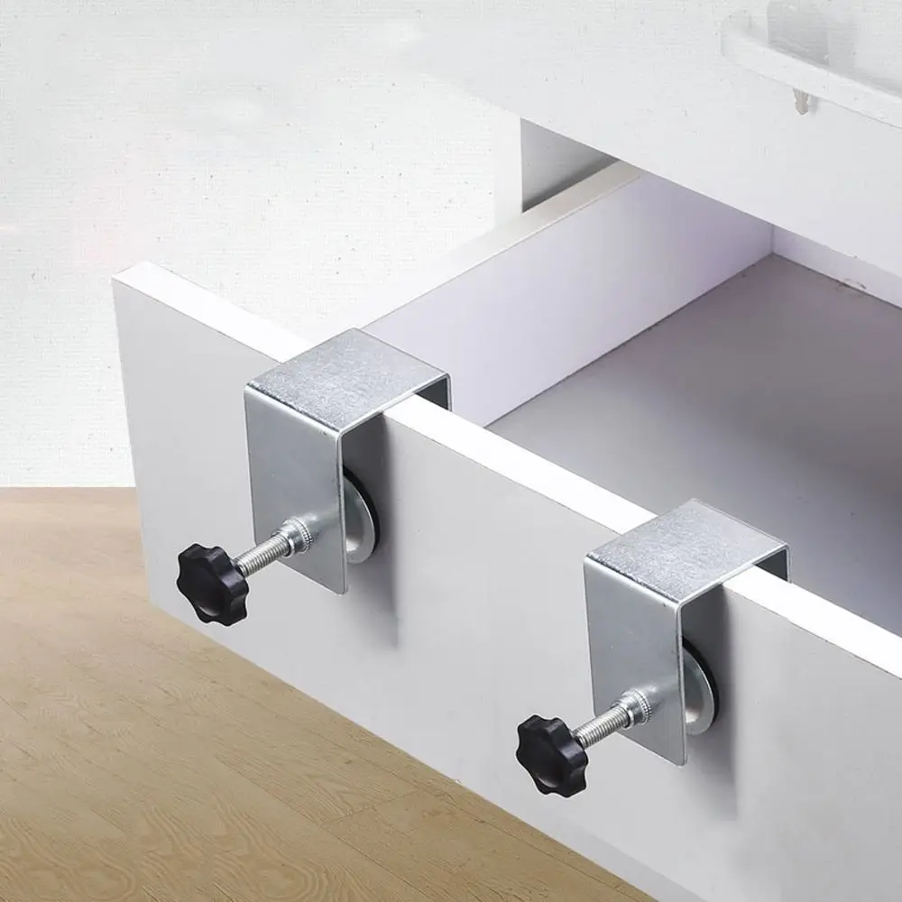 

Drawer Front Installation Clamp Stainless Steel Smooth Woodworking Clamp Fastener Home Improvement Auxiliary Installation Tool