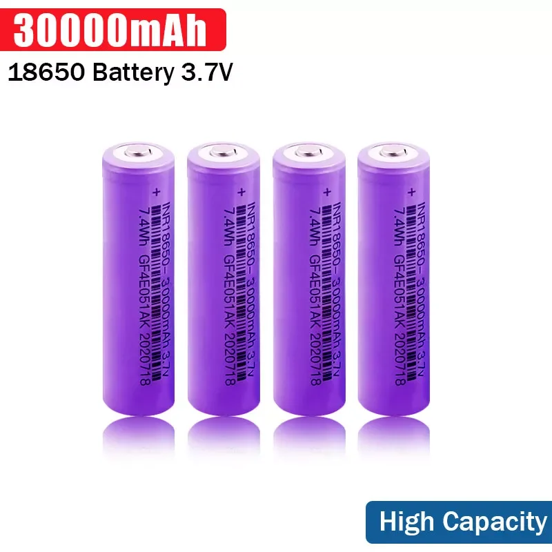 

NEW2023 High Capacity 5500mah 18650 Rechargeable Battery Rechargeable Lithium Battery for LED Flashlight Dropshipping