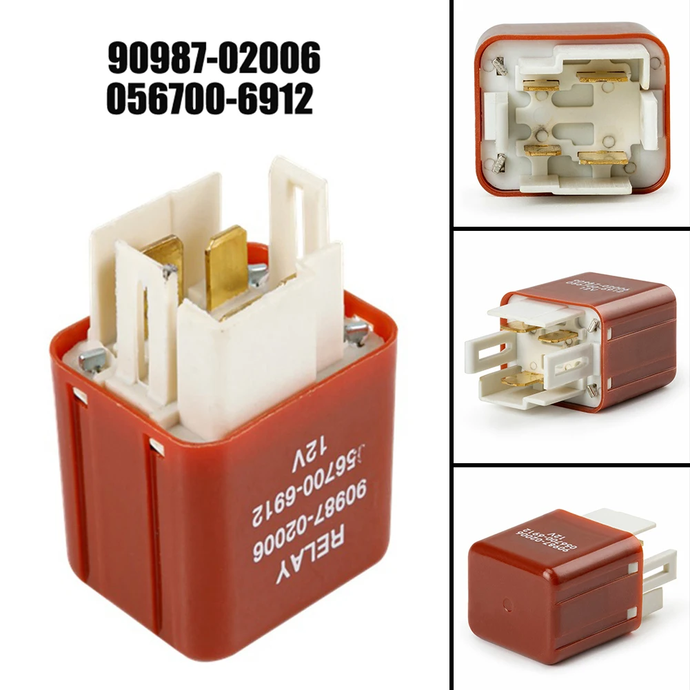 

12V 4Pin Water Tank Fan Relay 90987-02006 056700-6912 90987-02011 For Toyota Landcruiser 60 75 80 Series Car Replays