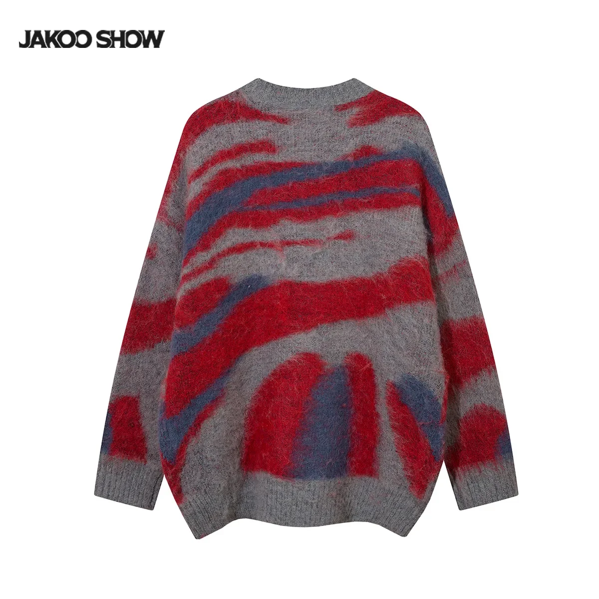 Модный осенне-зимний вязаный топ на флисовой подкладке с круглым вырезом базовый