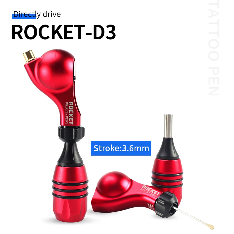 ROCKET D3 Drive Direct Rotary Tattoo Machine  Powerful Motor Rotary Tattoo Machine Roatry Tattoo Gun