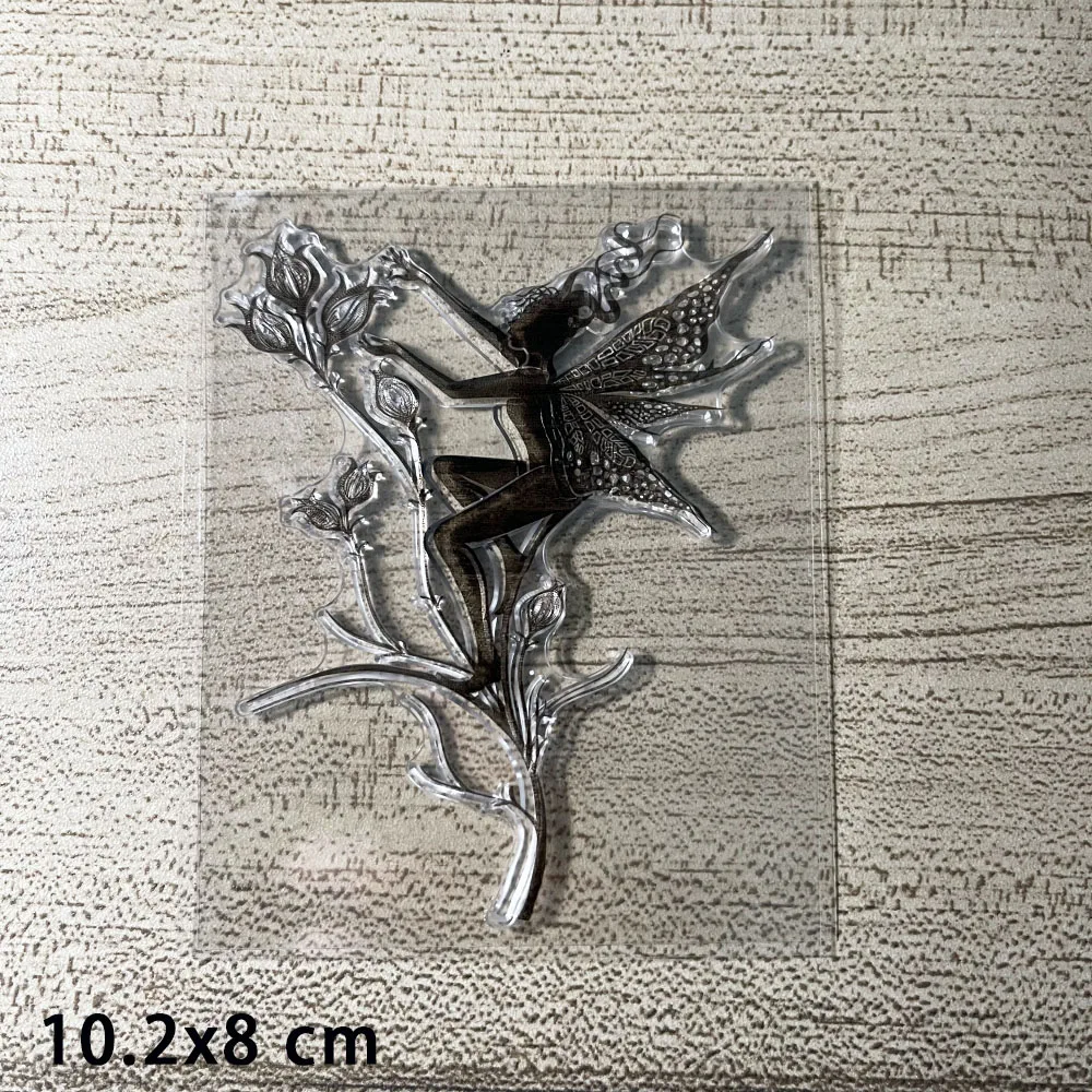 

New Arrival Fairy Clear Stamps for DIY Scrapbooking Card Transparent Silicone Stamp Making Photo Album Crafts Decor
