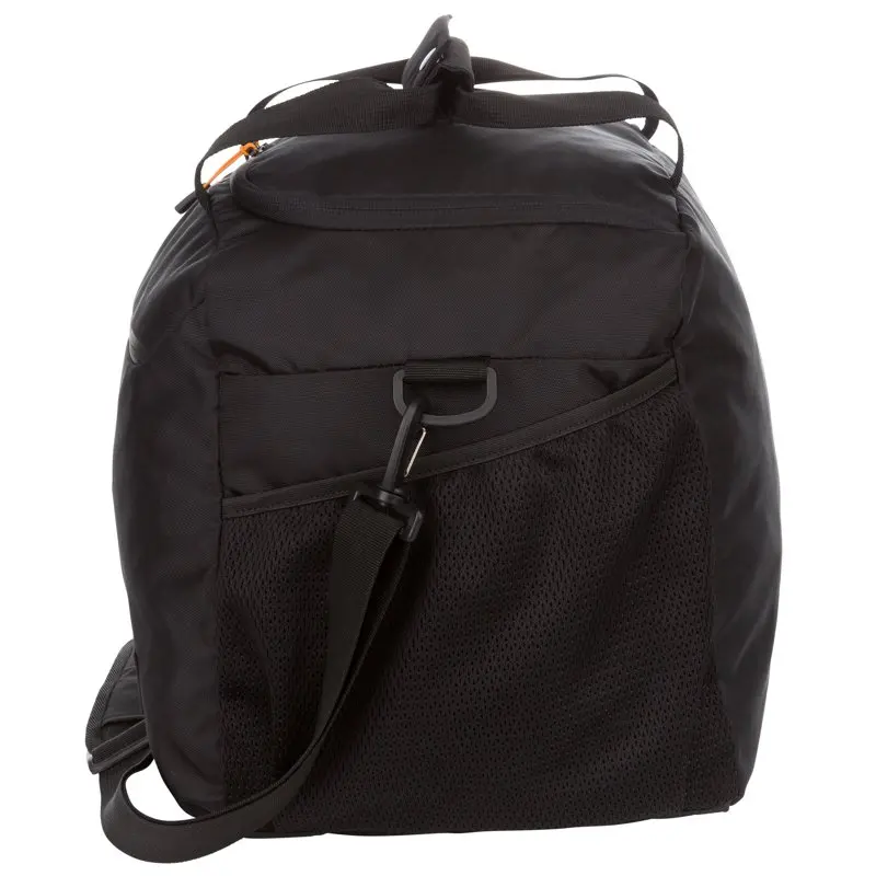 52.5 Liter Black Deluxe Sports Duffel Bag, Unisex