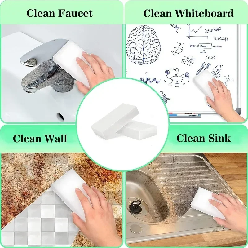 1/30 шт. нано чистящие губки белая прочная чаша для посуды губка удаления ржавчины