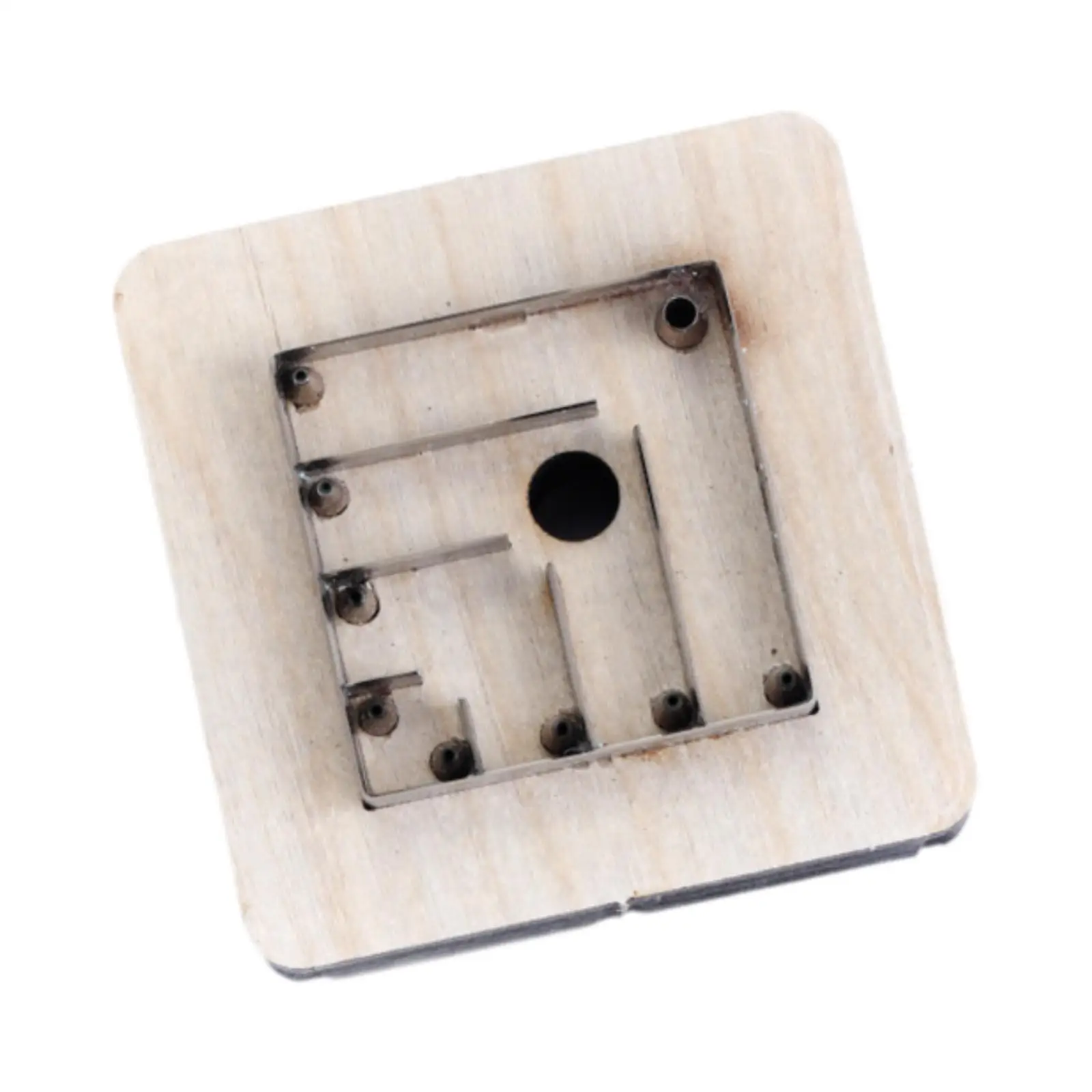 Штамп для резки кожи снежинки Литье начинающих Househld