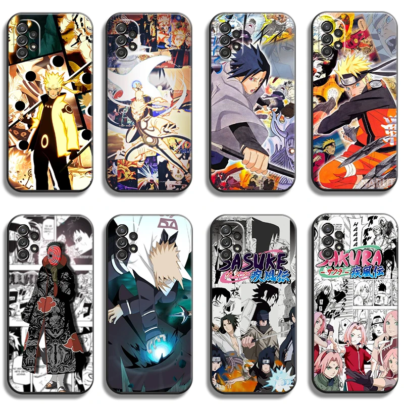 

NARUTO Anime Japan Phone Cases For Samsung Galaxy A31 A32 A51 A71 A52 A72 4G 5G A11 A21S A20 A22 4G Carcasa Back Cover Coque