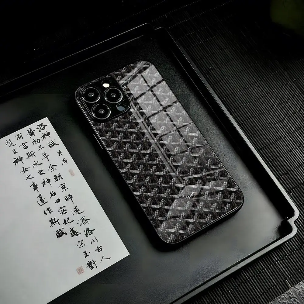 Модный роскошный чехол для телефона G-Goyards 2024 новинка IPhone 16 15 14 Pro 13 11 12 XR XS MAX 7 8 Plus