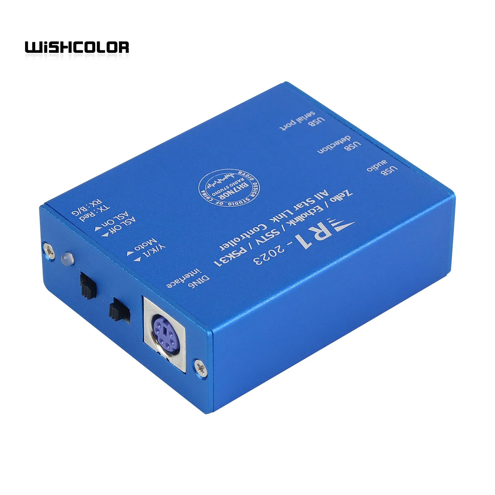 Wishcolor R1-2020 USB аудио интерфейс с 6-контактным кабелем, Версия USB звуковой карты для Echolink-zello-YY-ASL (art.: 3920c07603afb) - 3920c07603afb