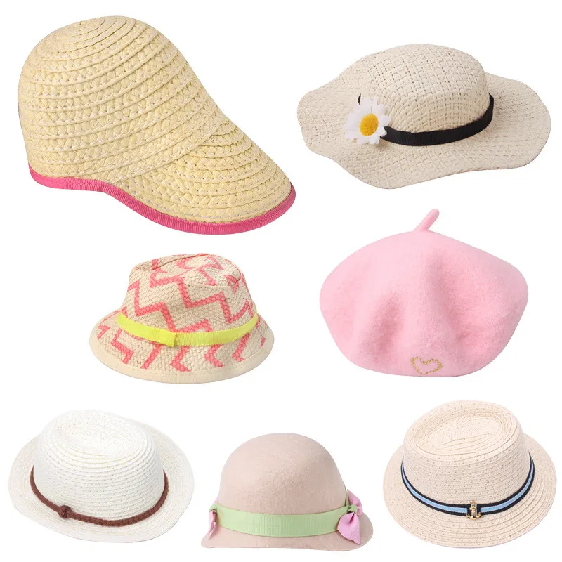 Летняя шляпа от солнца в 9 стилях соломенная одежда для дебютанта с бантом