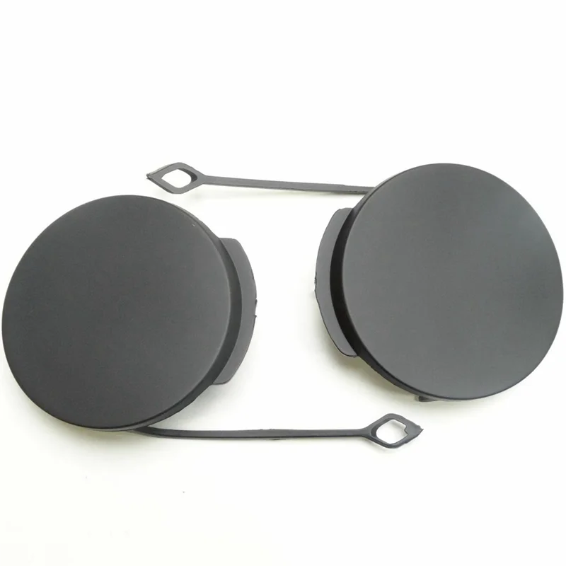 

1Pair Car Front Bumper Tow Hook Cover Cap Towing Hole Lid Trailer Trim Cap for -Audi A2 8Z0898406 3FZ