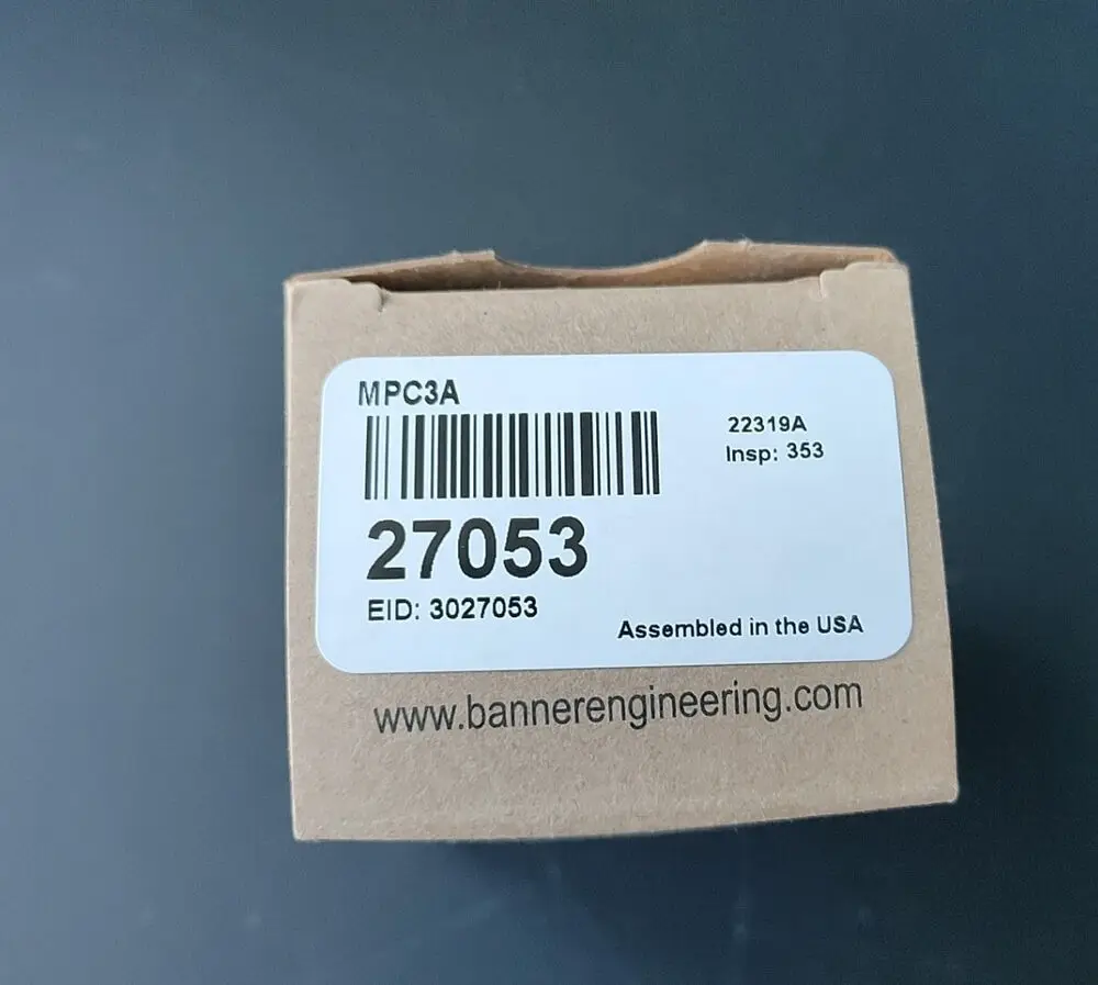 

BANNER MPC3A 27053 EID:3027053 SENSOR . NEW IN BOX ./UPS/EMS