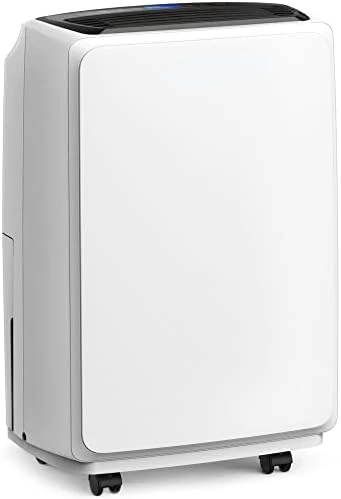 

4500 Sq. Ft Home Dehumidifier for Basement and Extra Large Rooms, 55 pints Dehumidifier with Drain Hose, Water Tank and Reusable