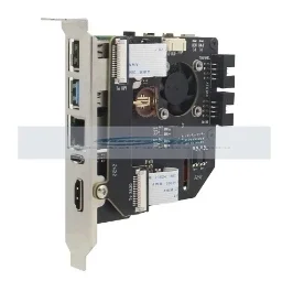 Версия Geekworm KVM-A8 PCIe для Raspberry Pi 4 Model B KVM Over IP HDMI CSI