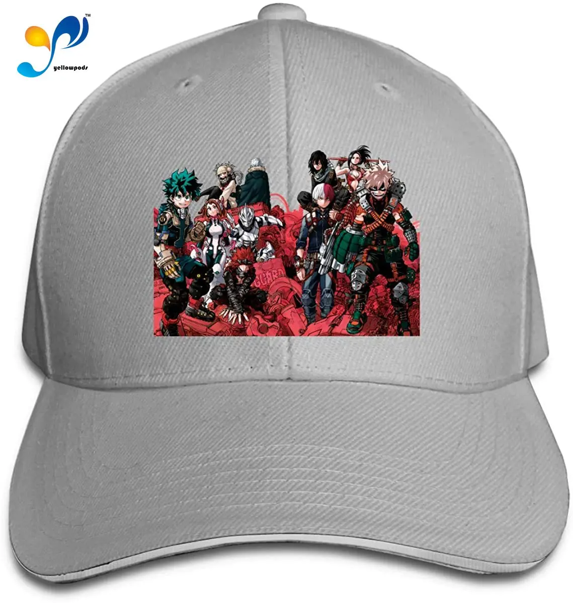 

My Hero Academia Baseball Cap Casquette Hat Style Printing Fits Adult Men Women