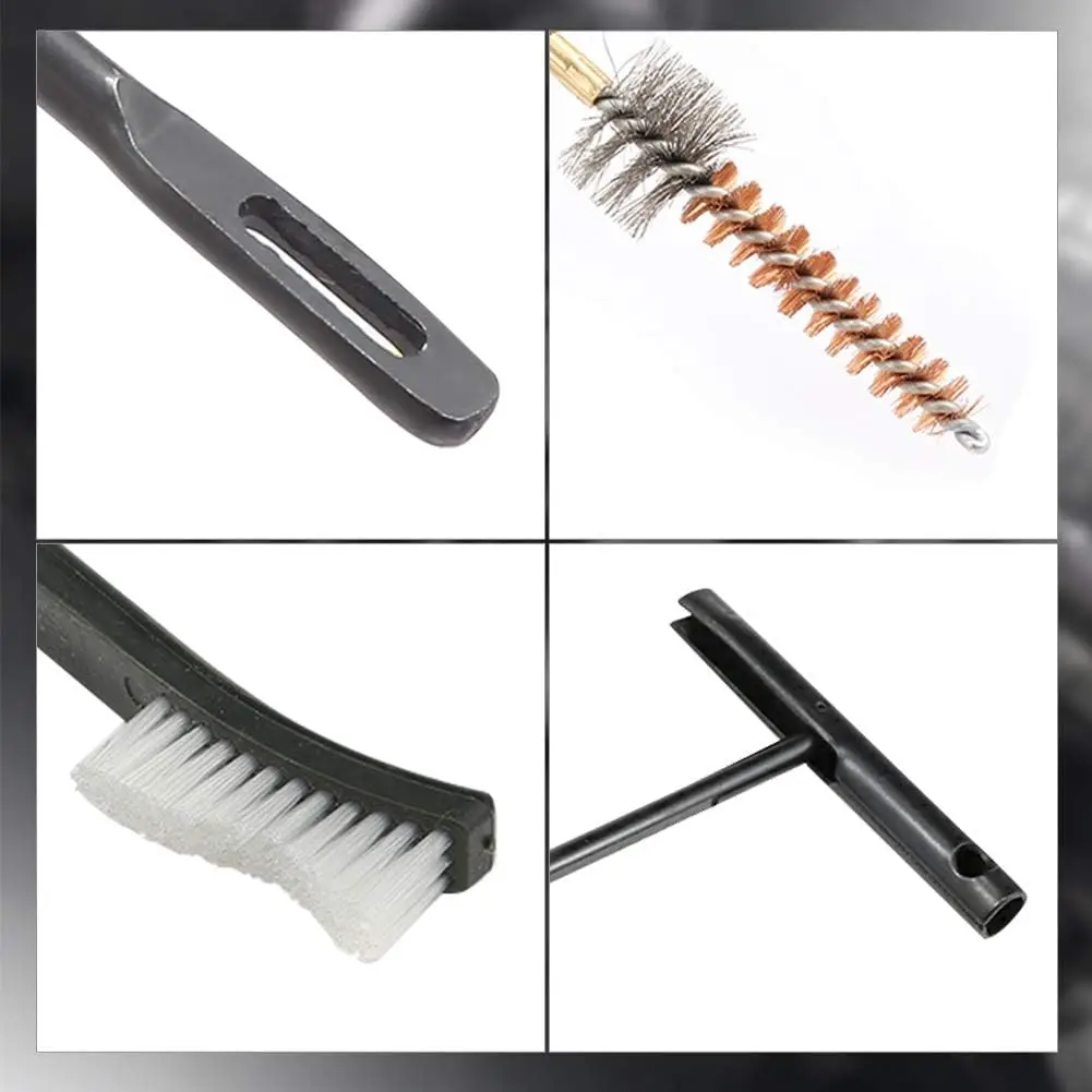 10 шт./набор щётки для чистки пистолета AR15 M16 M4