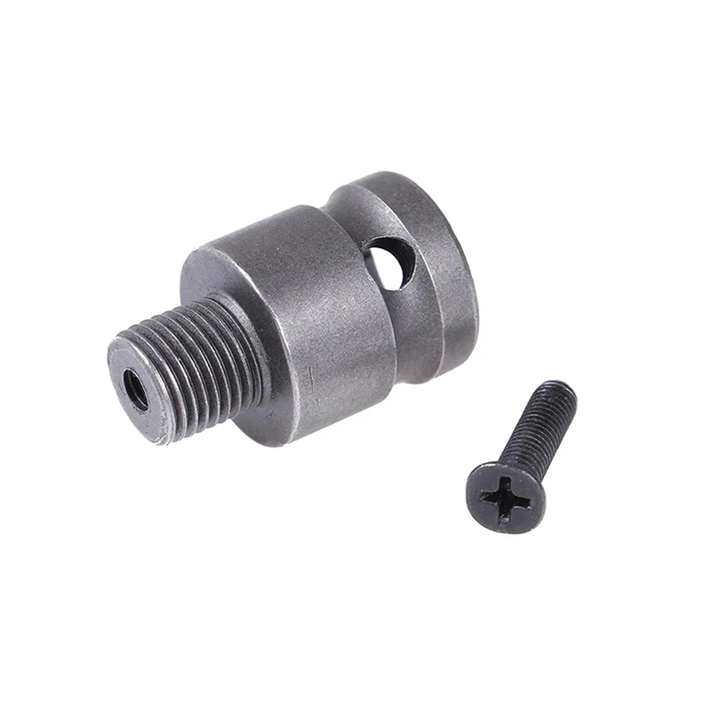 

1PC Drill Chuck Adaptor With Screw For Impact Wrench Conversion Electric Drill Tools 1/2-20UNF 3/8-24UNF Electric Drill Adapters