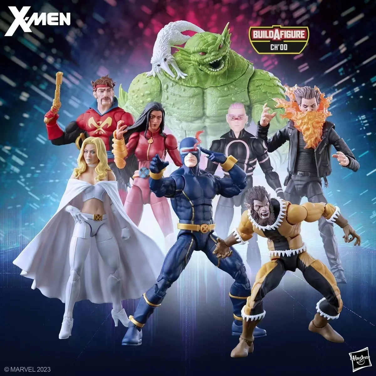 

Marvel Legends 6" Action Figure Kid Omega Corsair Chamber Emma Frost Cyclops Monet St. Croix Fang Ch'Od Baf Wave Toys Gifts