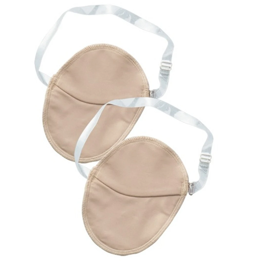 

Hot! 1Pair Underarm Sweat Pads Washable Armpit Sweat Absorbing Dress Sweat Perspiration Pads Shield Shoulder Absorbent Deodorant