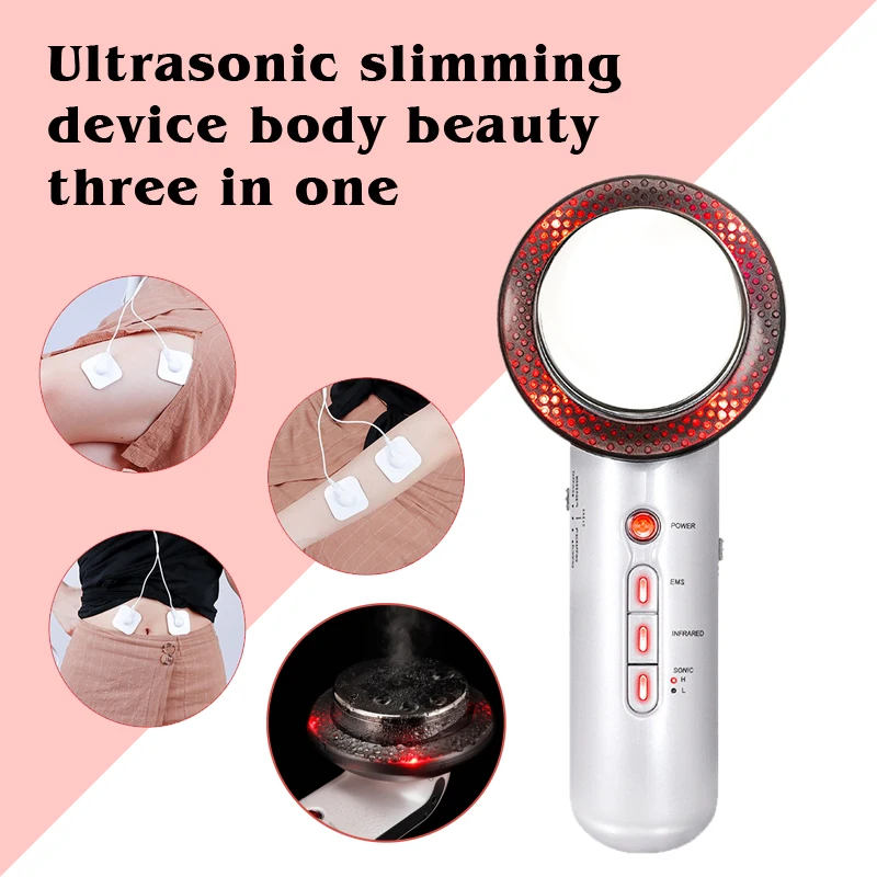 

Многофункциональный инфракрасный ультразвуковой кавитационный фотонный терапевтический фотонный массажер для тела, лица, подтяжки живота, лечение потери веса, 3 в 1