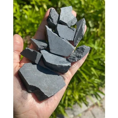Необработанные камни Shungite-Исцеляющие кристаллы и камни-искусственные