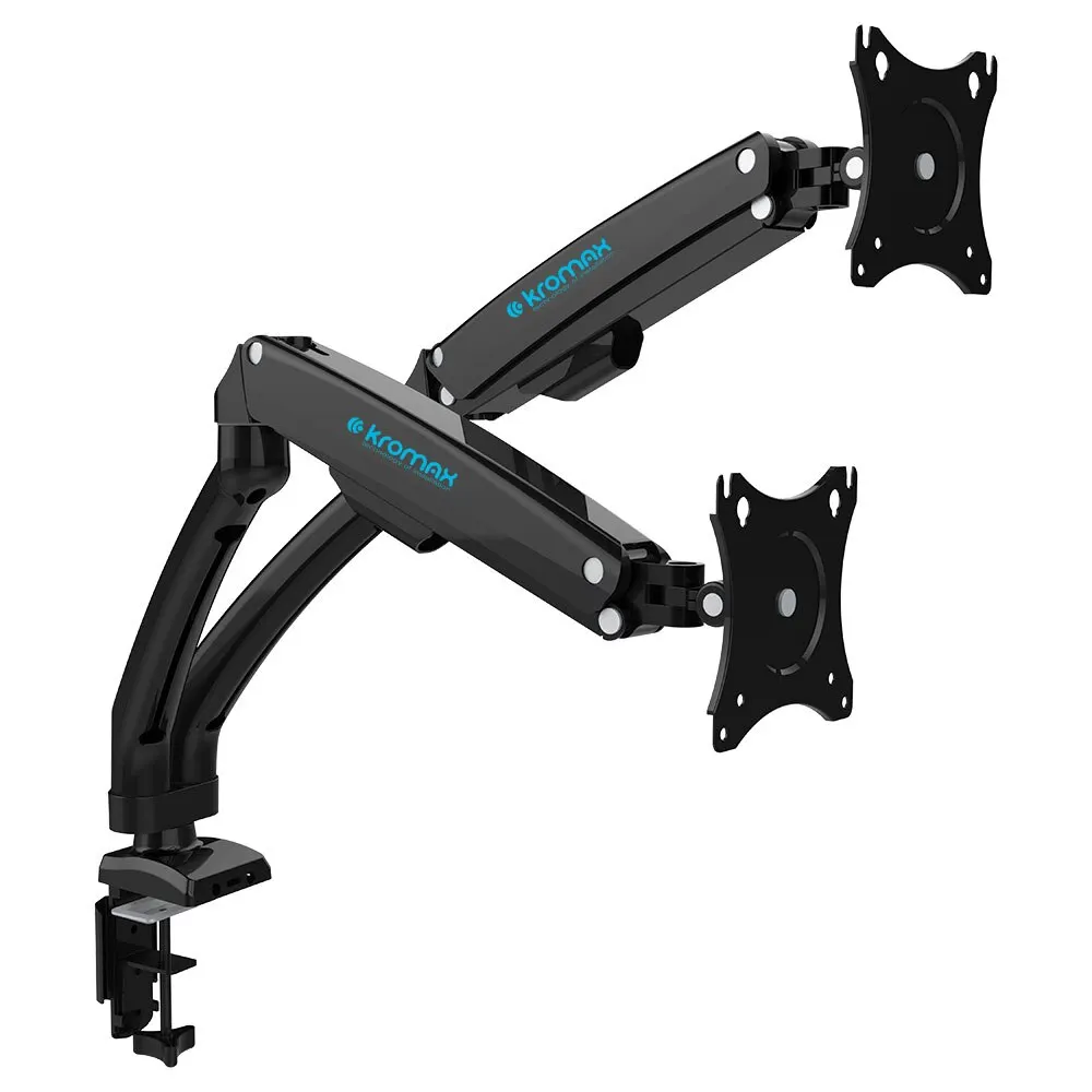 Кронштейн для 2-х мониторов LCD/LED настольный наклонно-поворотный диагональю экрана (дюймы) 15