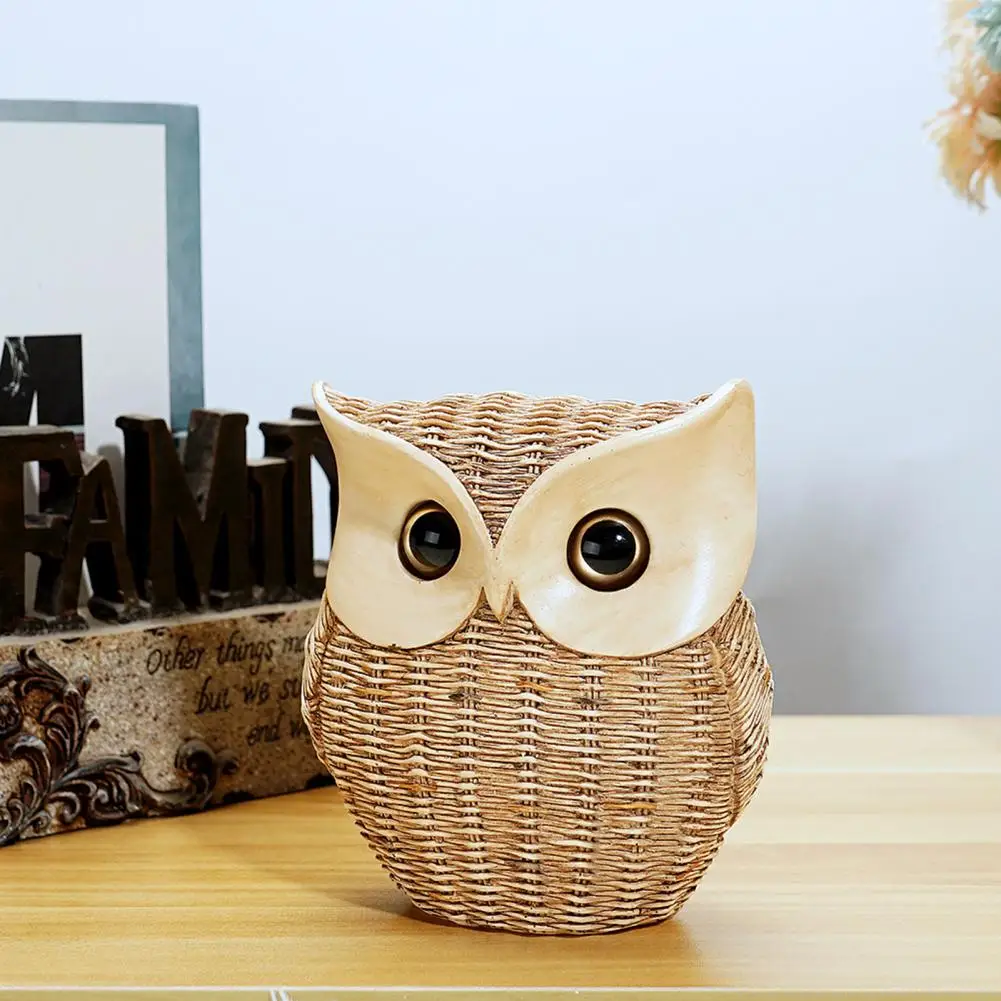 Миниатюрные фигурки в скандинавском стиле с совами украшение для дома гостиной