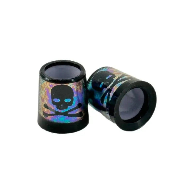 

Golf Club Ferrules 2 Pcs Skull Shape Golf Putter Sleeve Wear-resistant Golf Club Shafts For Irons Strengthen Protection Golf