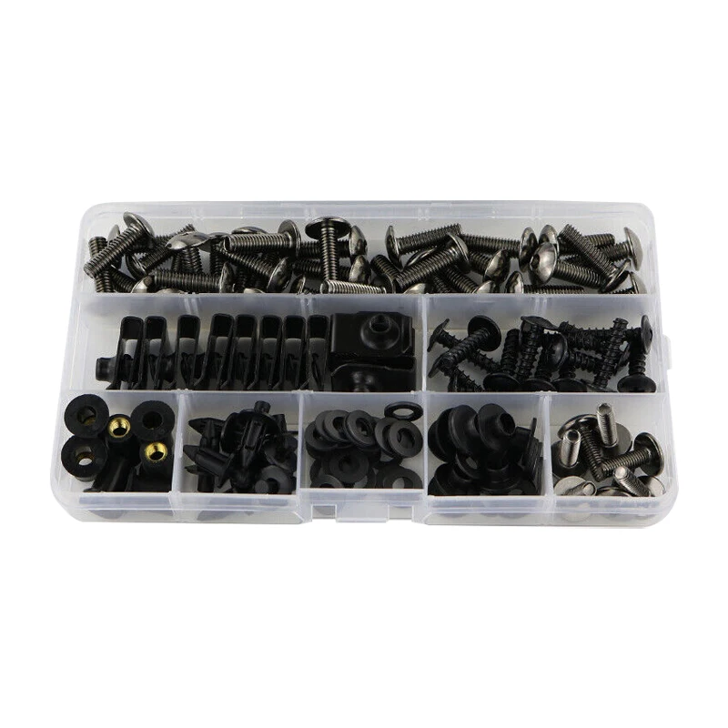 

Motorcycle Bodywork Windscreen Fairing Fender Screw Bolt Washer Grommet Retainer Kit Fit For Yamaha YZF-R125 2008-2016 2017 2018