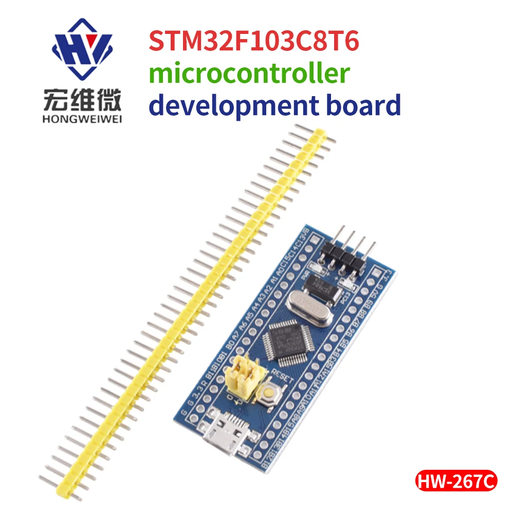 

STM32 Module STM32F103C6T6 ARM Minimum System Core Board Embedded Microcomputer Can Replace STM32F103C8T6 MCU Development Board