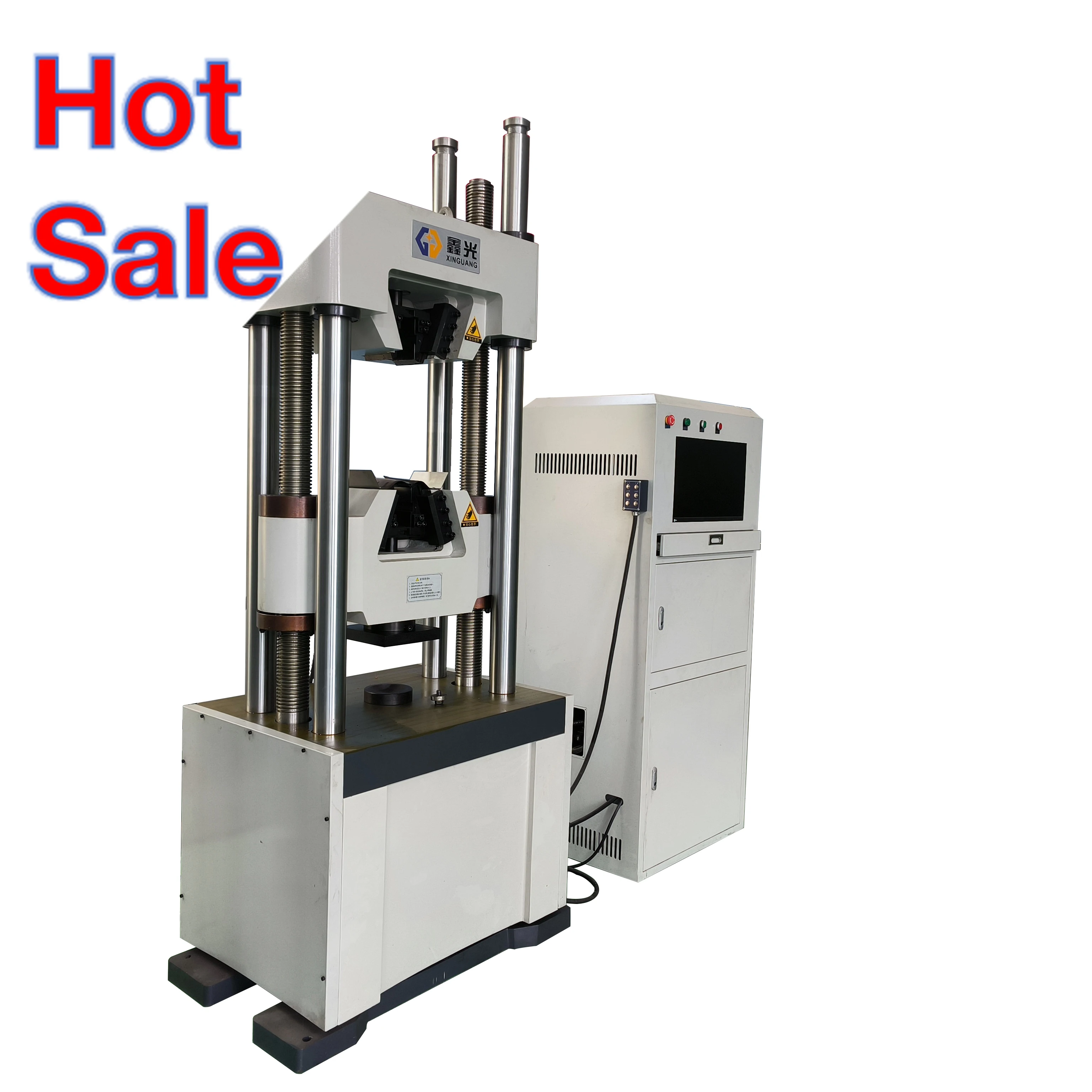 WAW-1000D гидравлический сервопривод utm 1000kn гидроиспытательная машина испытание на