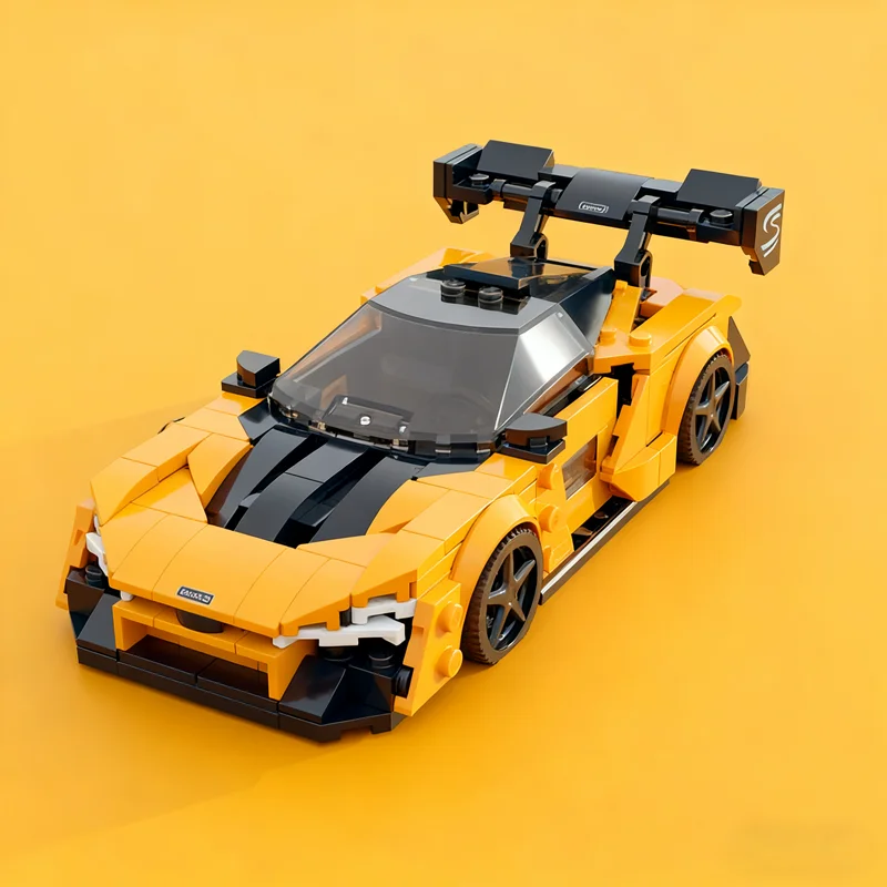 Набор строительных блоков MOC McLaren Senna City Champions, 291 деталь, конструктор, рождественский подарок, идея для сборки на день рождения для детей (art.: 3920dc75eb840) - 3920dc75eb840
