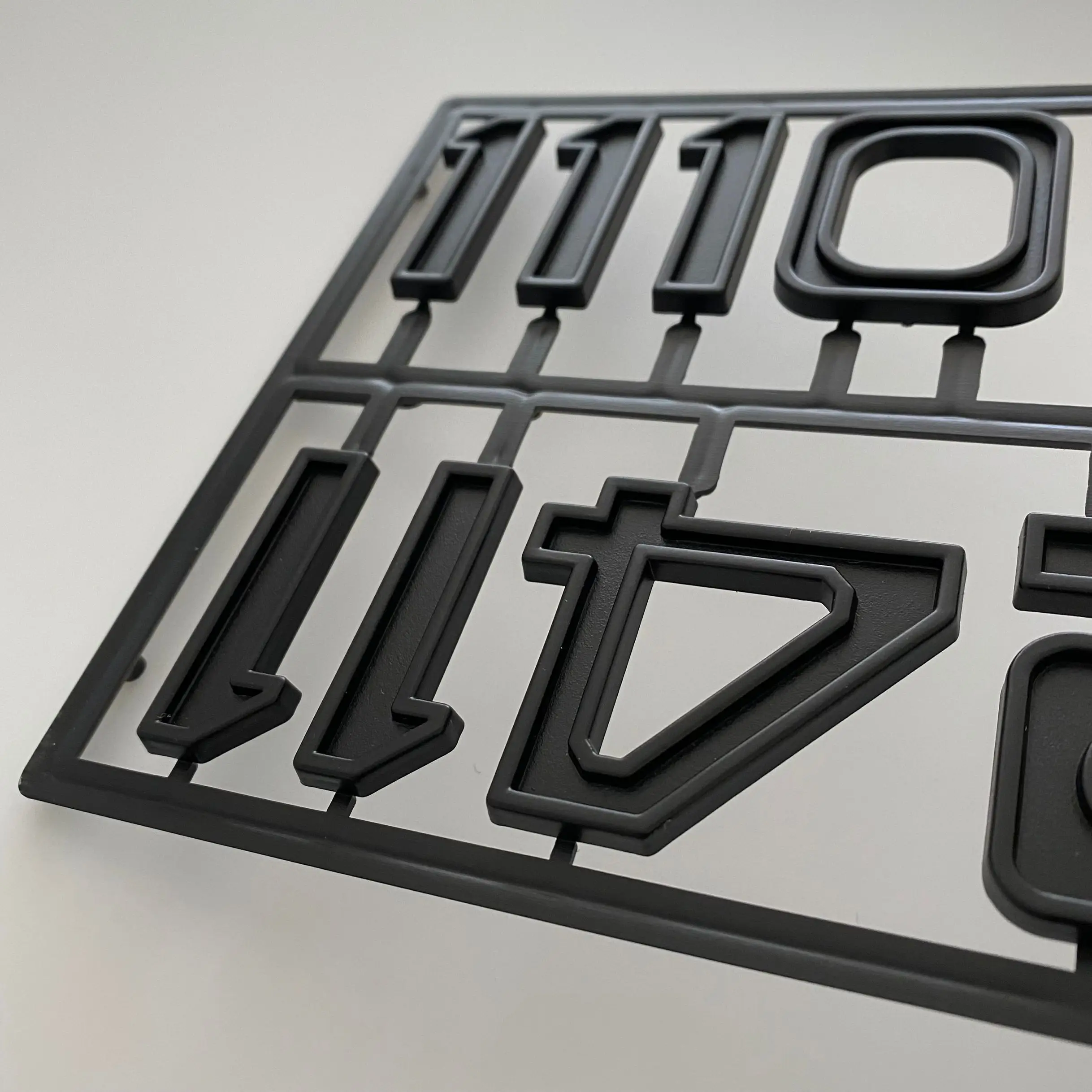 Арабские цифры 5 см x 4 черный цвет сделай сам фотомеханизм наборы аксессуаров -