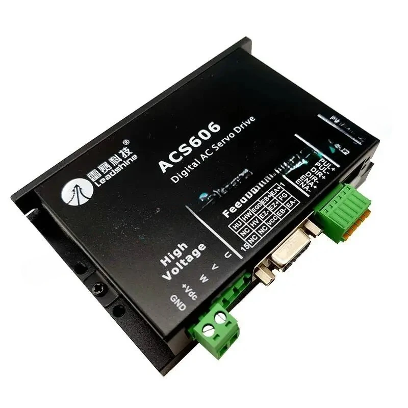 Фото Оригинальный бесщеточный сервопривод Leadshine ACS606 с входным напряжением от 18 до 60 В постоянного тока и постоянным током 6 А (18 А) №1