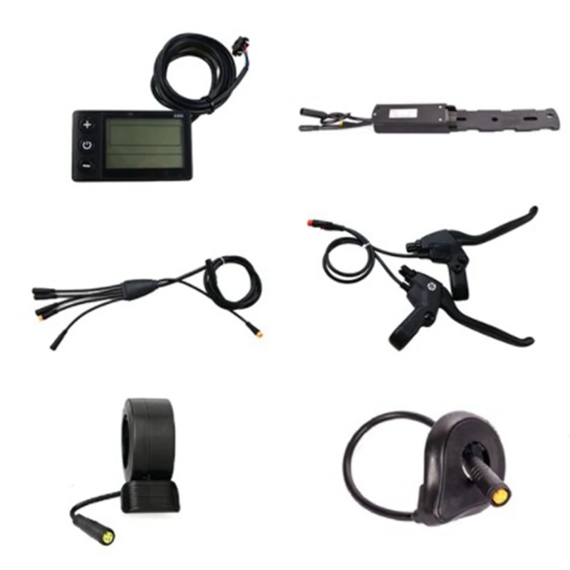 

Black Controller Base For Hailong 36V-48V 250W-750W 15A-22A S866 Electric Bike Controller For Battery 4Pin