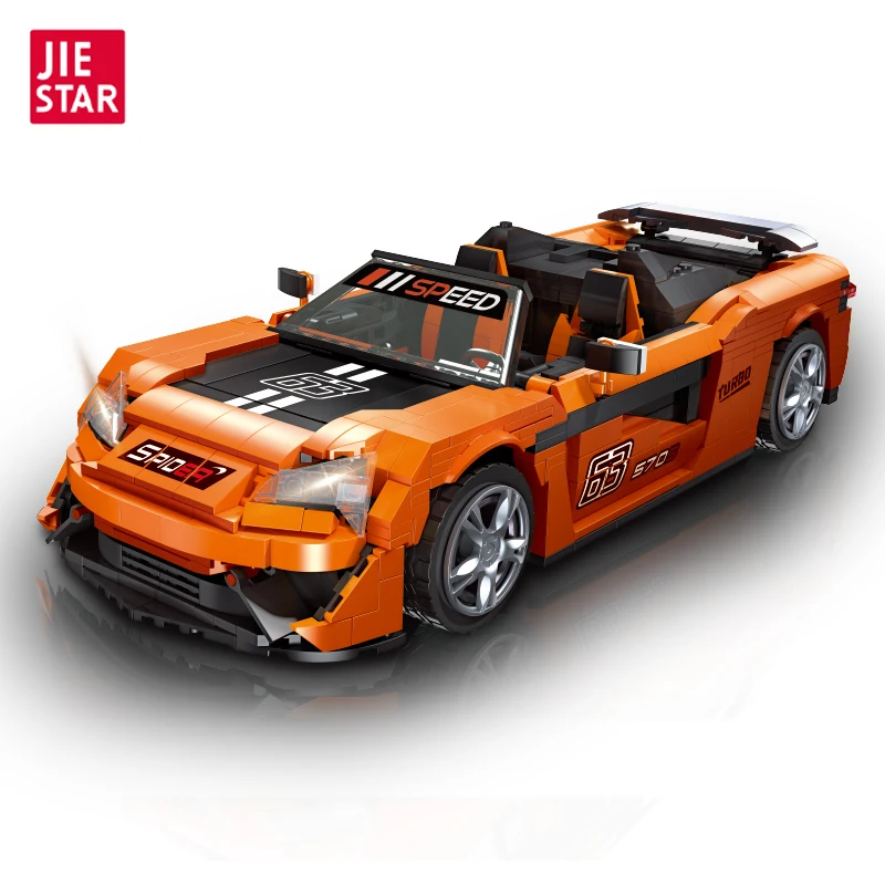 570S паук 1:14 Супер спортивный автомобиль декоративный строительный блок 92015 1195 шт.