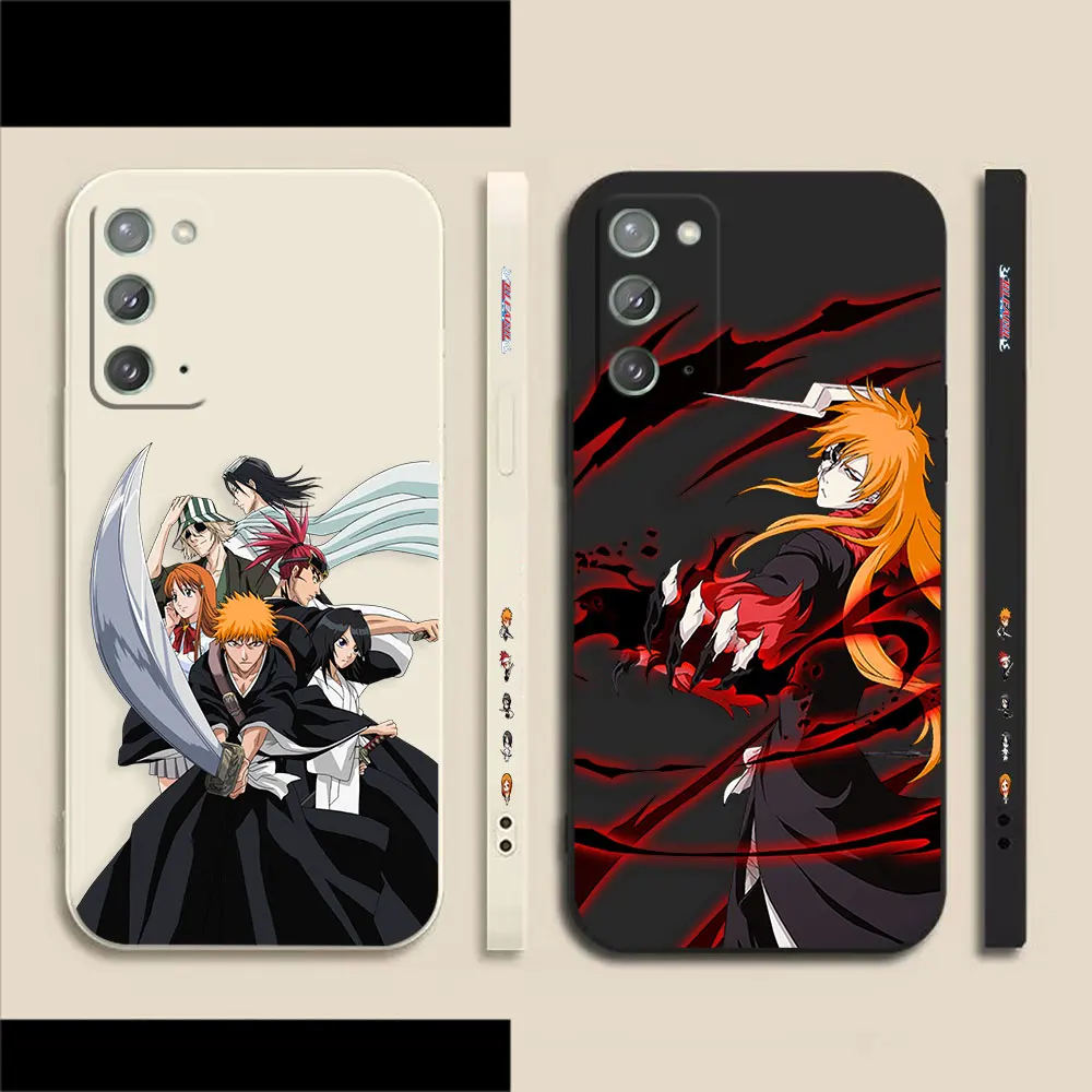 

Ichigo Kurosaki Bleach Phone Case For Samsung A70 A60 A40 A20S A20 A10S A10 Note 20 10 M33 M32 Pro Plus Lite Ultra 4G 5G Case