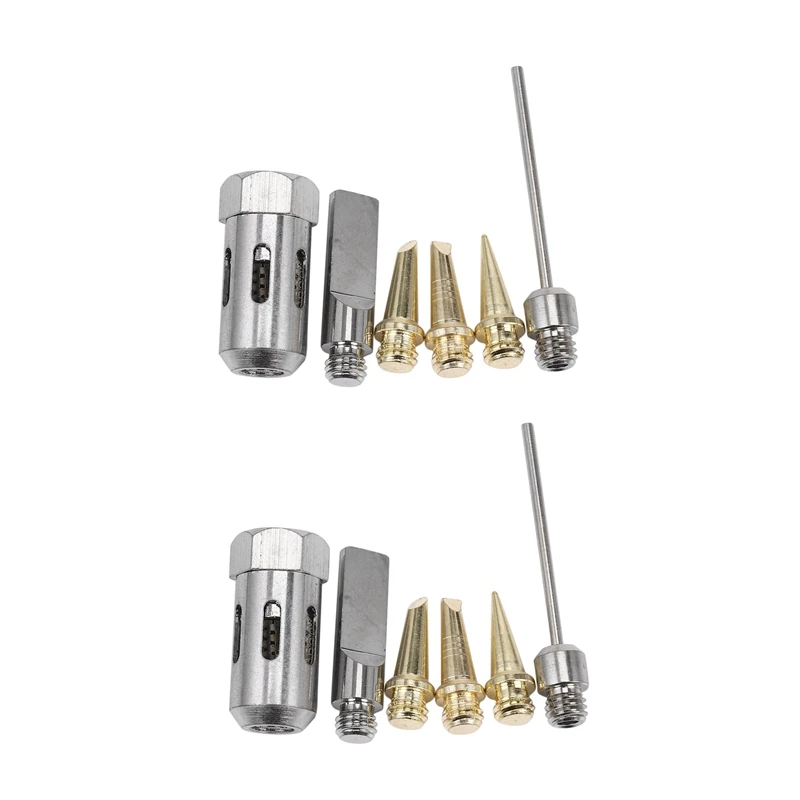 

12 Pcs Flame Butane Gas Soldering Tips+Nozzle Butane Gas Solder Tip For Mt-100 Ht-1937 Butane Gas Soldering Iron Kit