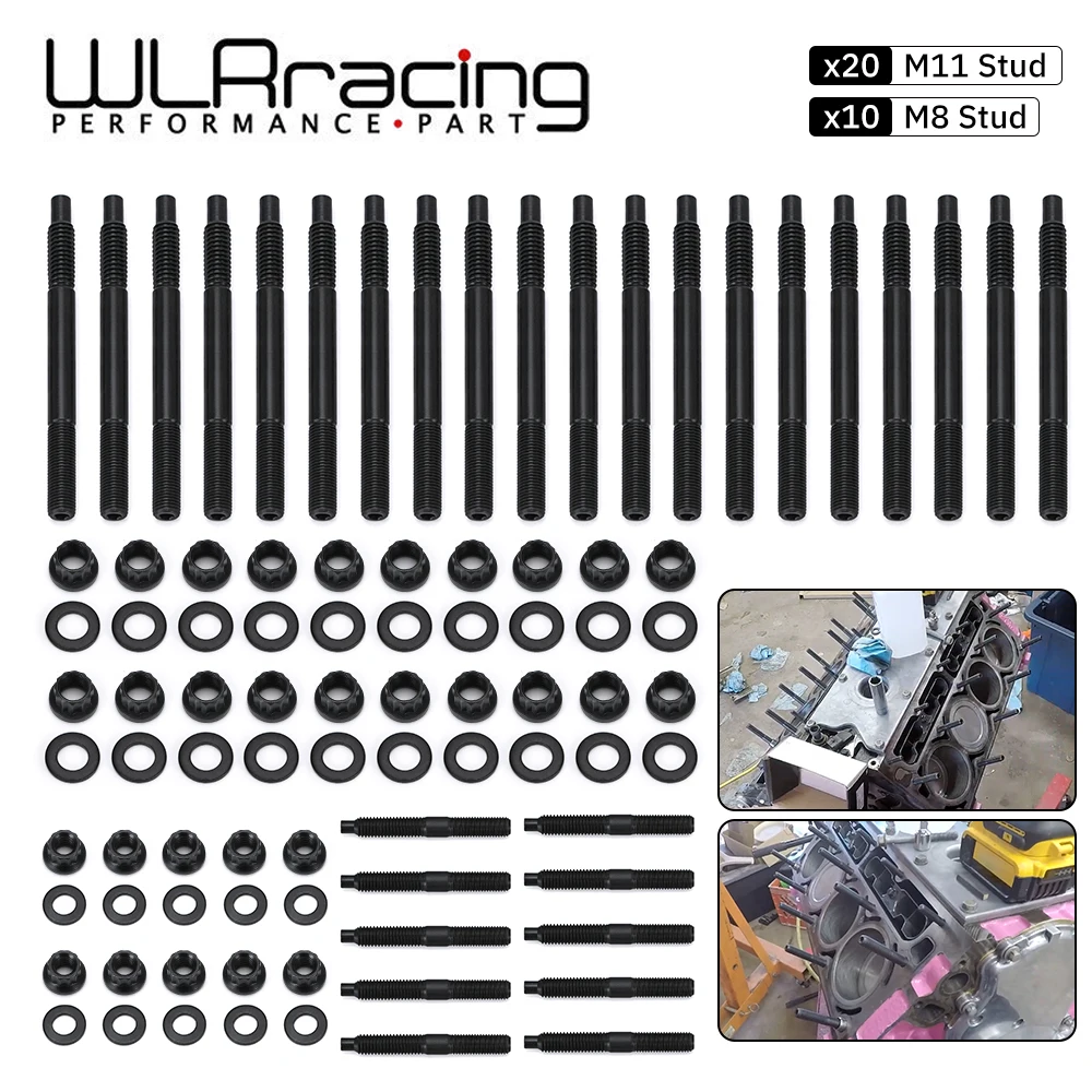 

Car Cylinder Head Stud Kit Durability professional accessories for Chevrolet LS1 LS3 5.3L 5.7L 6.0L Engines 2004