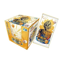 new dragon ball anime figures cards lr son goku super saiyan collection bronzing barrage flash cards toys gifts for children