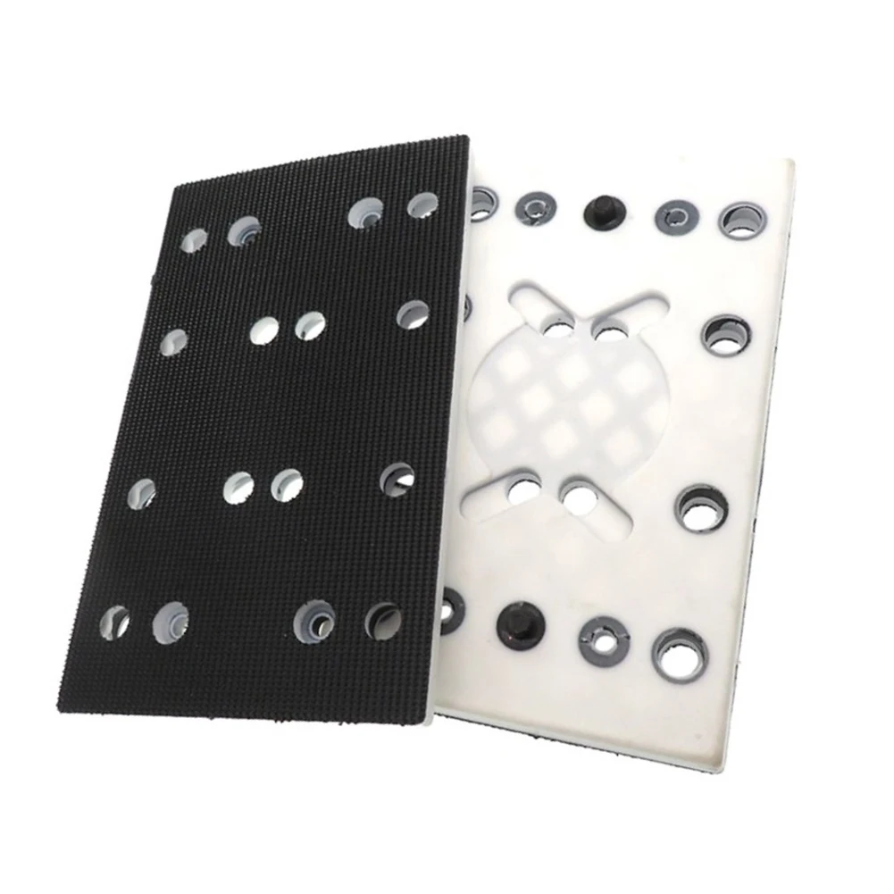 

1pc Sanding Pad 12 Holes Replacement Backup Plate Hook Loop Backing Plate For Festool RTS 400 REQ Sanders Grinder 130x80mm