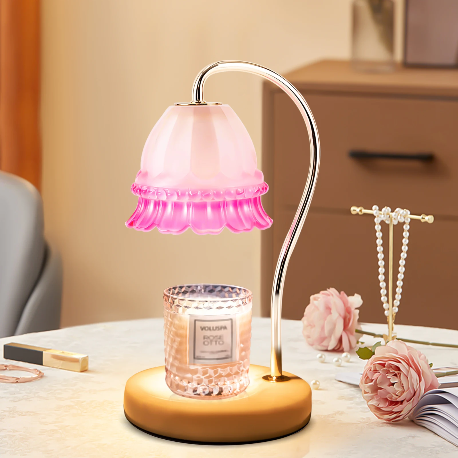 

Electric Candle Warmer Lamp Candle Melting Light Electric Aromatherapy Lamp