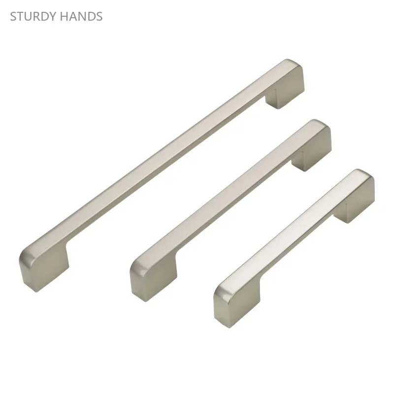

1PCS zinc alloy wardrobe handle modern and simple extension cabinet door drawer handle furniture hardware accessories