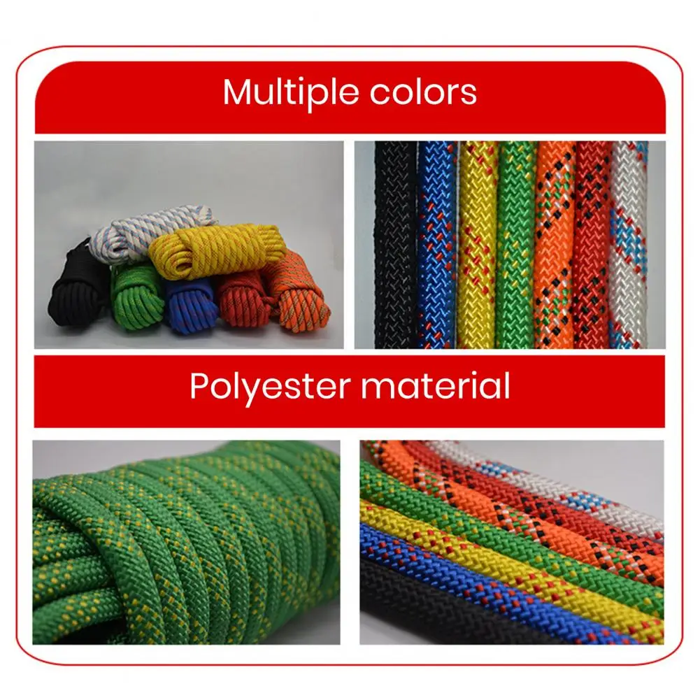 Веревка для скалолазания Высококачественная уличная веревка высокопрочная