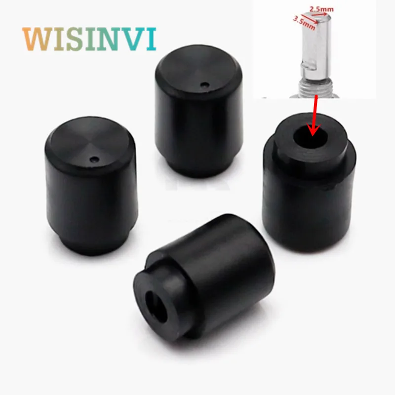 

10 шт., 10x13 мм, пластиковая крышка ручки, половина вала, ручка потенциометра, энкодера, крышка переключателя электронных инструментов, D-образное внутреннее отверстие 3,5 мм