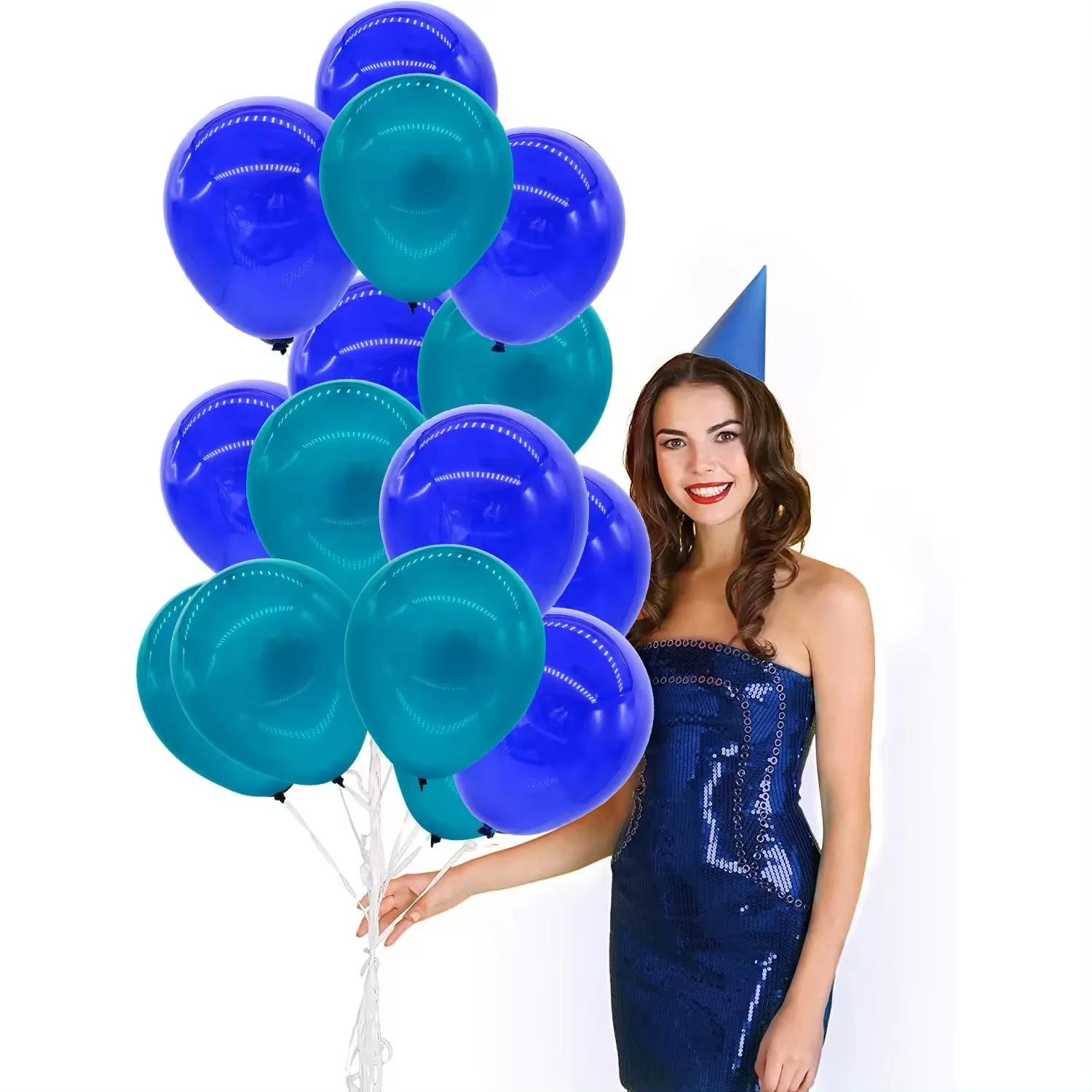 Круглый латексный воздушный шар 10 дюймов