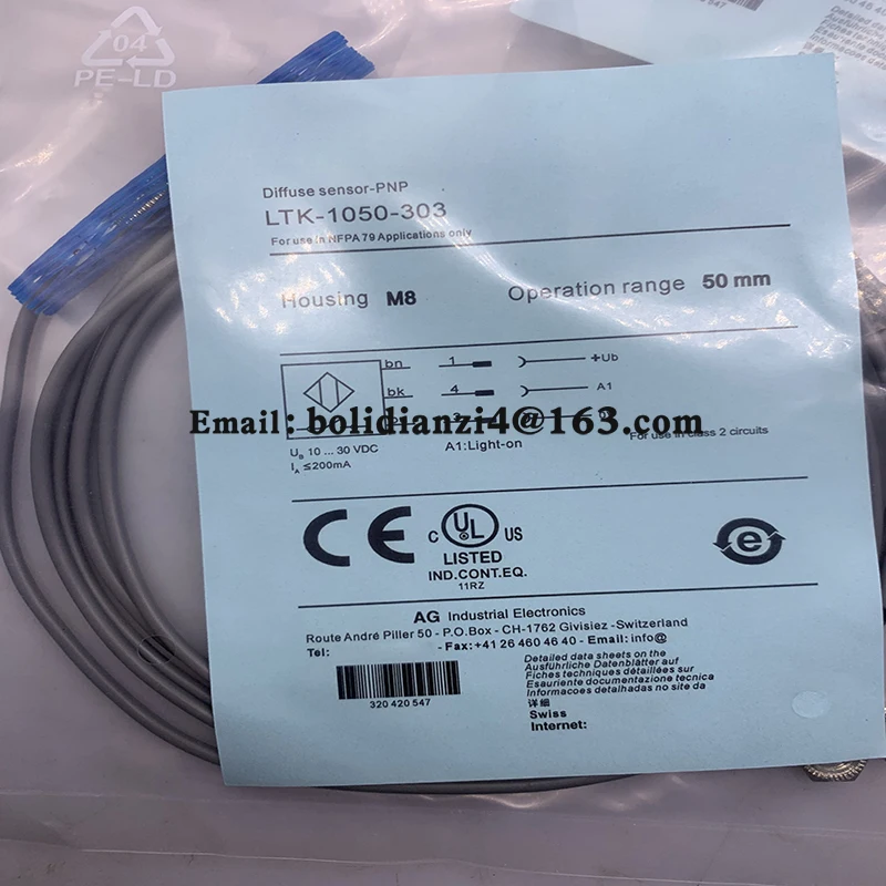 Новый датчик для фотоэлектрического переключателя LTK-1050-303-506 LTK-1040-301-505 В наличии