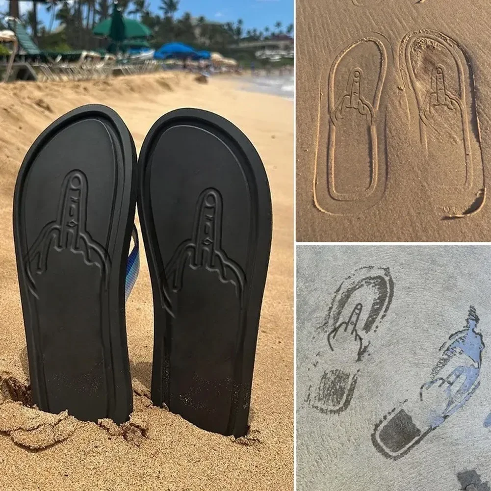 Быстросохнущие скрытые шлепанцы для средних пальцев с дужками пляжные Летние