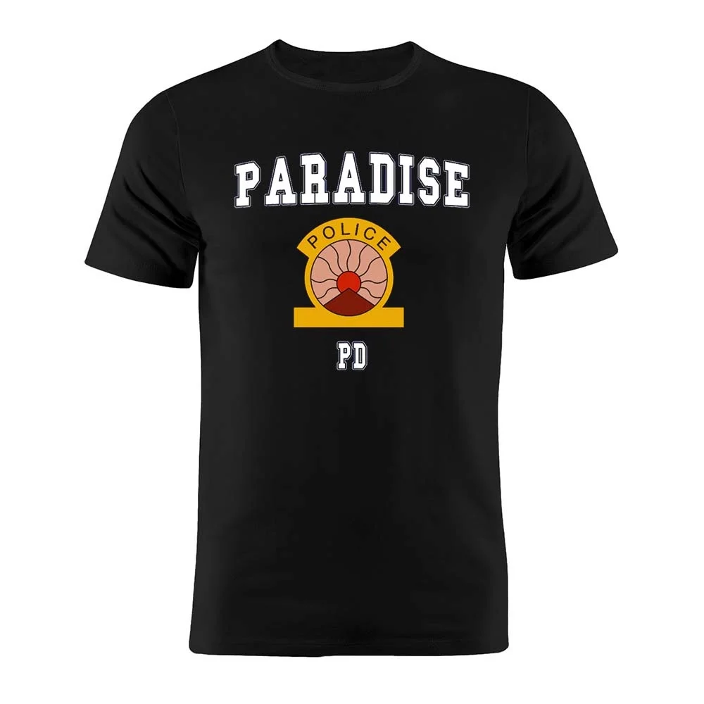 

Cotton Unisex T Shirt Paradise PD Dog Artwork Tee