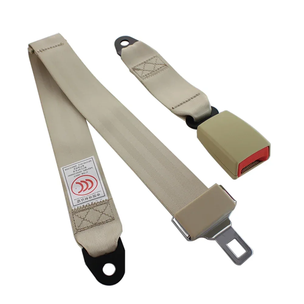 Ремень безопасности Регулируемый красный 2-точечный ремень Auto Blaakc Синий Серый