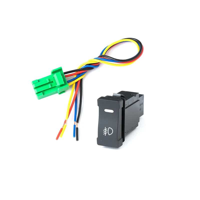 

1 шт., переключатель для приборной панели с 12 В-24 В постоянного тока, с соединительным проводом для Iveco Daily 2006-2014, для массива 2007-2011